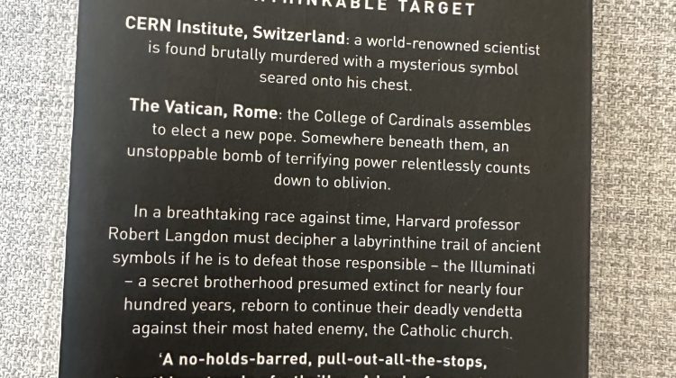 Angels and Demons – Dan Brown