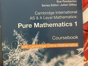 Pure Mathematics 1 – AS/A Level CIE