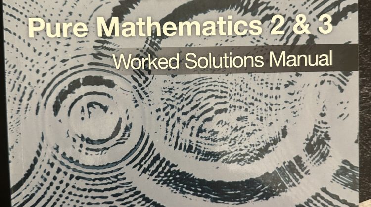 Pure Mathematics 2 and 3 Solutions Manual