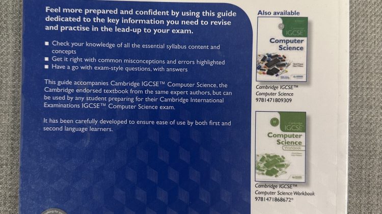 Computer Science Revision Guide – IGCSE