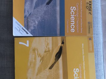 Class 7 Science Coursebook and Workbook
