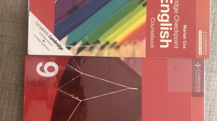 Class 9 English course book and workbook