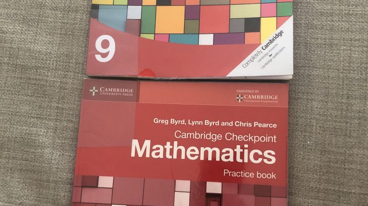 Class 9 Mathematics course book and practice book