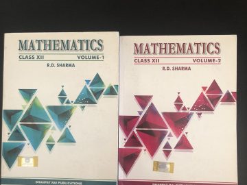 Class 12 Mathematics Volume 1 and Volume 2