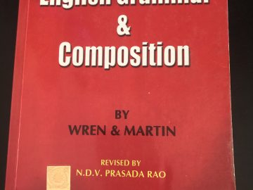 High school English grammar and composition