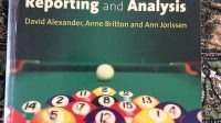 International financial Reporting and Analysis