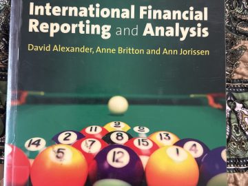 International financial Reporting and Analysis